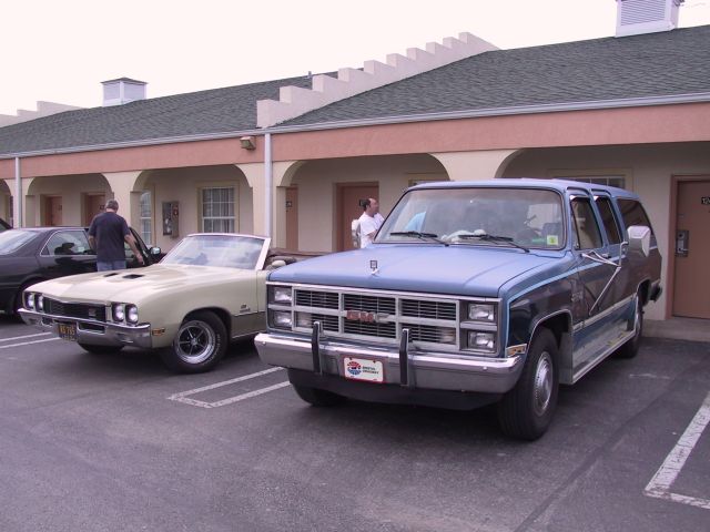 We didnt bring a Buick but we parked next to one!